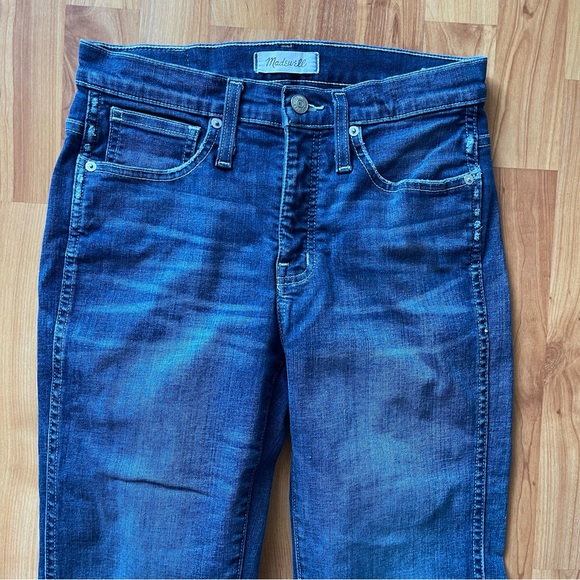 Madewell Slim Straight Raw Cut Jeans Size 26 - Picture 6 of 9